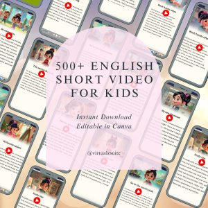 500+ English Learning Short Story (Pakej Anak Hebat)